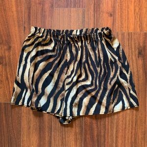 TIGER PRINT GAMEDAY SHORTS
